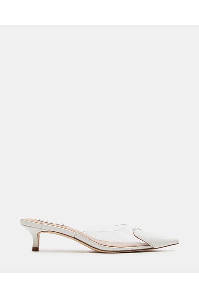 Steve Madden Kiar02S1-002 White Pump Heels For Women