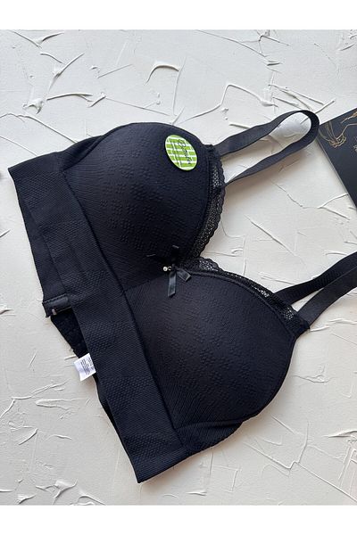 İntive Lingerie كوب Celine C، دانتيل منسوج من نسيج البولاميد فائق الراحة مع ملمس الخيزران بدون سلك داخلي بدون دعم Sutya