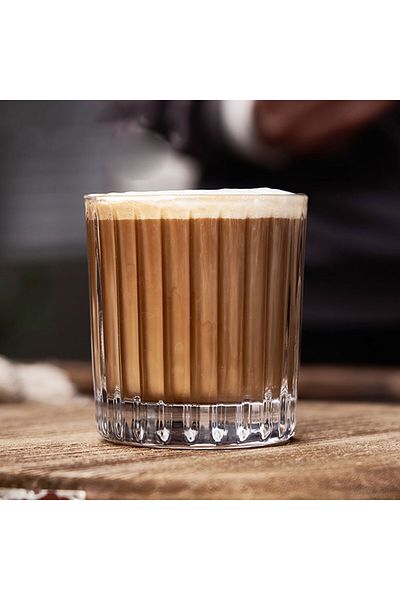 MIBRU Elegant 280ml Glass Coffee Mug