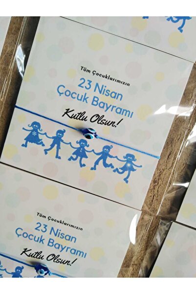 nasclaycollection سوار خرز عين الشر الأزرق - مع بطاقة هدية للطلاب، 30 قطعة