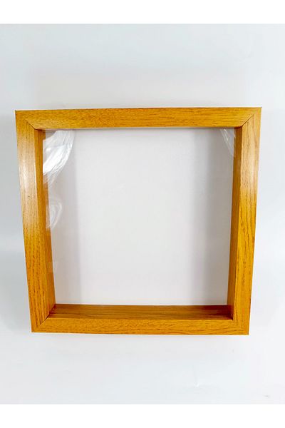 Hometaş Ev Ürünleri 20X20 Deep Memory Frame Rose Box Prompt Flower Frame