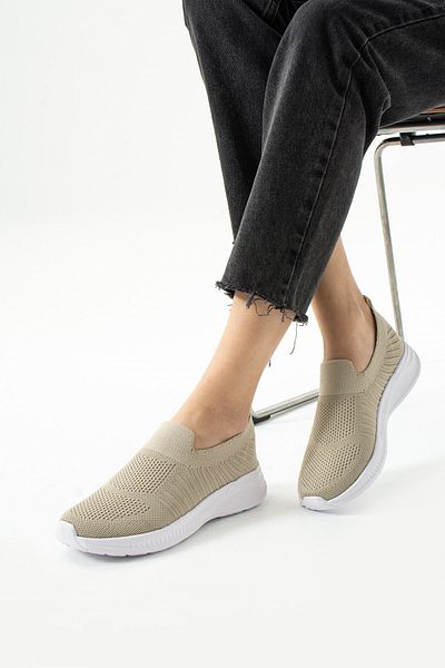 AlbiShoes Unisex πλεκτά κάλτσες χωρίς κορδόνια ελαφριά άνετη σόλα καθημερινά αθλητικά παπούτσια για τρέξιμο για περπάτημα