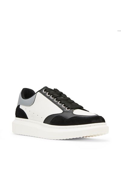 Steve Madden Foll01M1-069 Black Multicolor Sneakers For Men