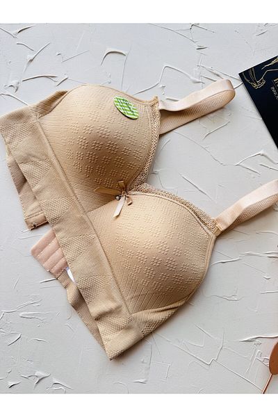 İntive Lingerie كوب Celine C، دانتيل منسوج من نسيج البولاميد فائق الراحة مع ملمس الخيزران بدون سلك داخلي بدون دعم Sutya