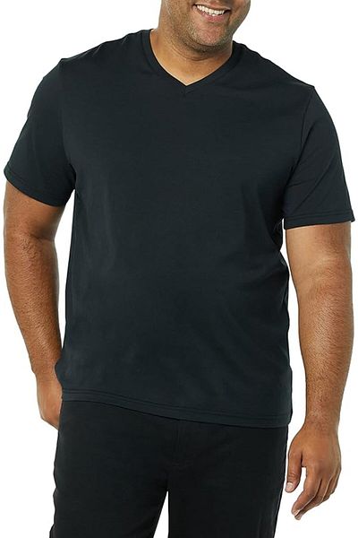 Amazon Set de două tricouri Essential, bleumarin, mărimea 6XL