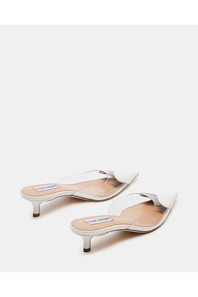 Steve Madden Kiar02S1-002 White Pump Heels For Women
