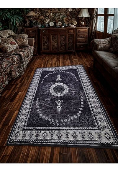 smart home Flat woven rug with Persian/Oriental design patterns, premium velvet rug, soft to the touch 3X4meter