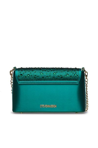 Steve Madden BRETROS-TEAL MULTIOLOR WOMEN'S CLUTCH