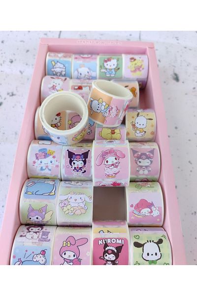 senacacollection 3 Rolls Studio Stiker, 180 Stikers
