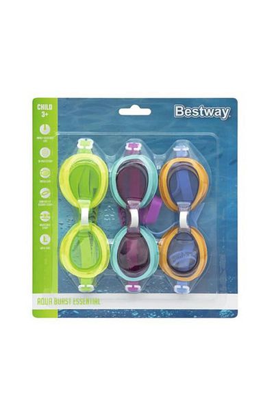 BESTWAY Bestway, Colored Goggles 26-21074 18.5x3.3x21.5cm
