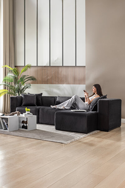 GOOD NİGHT Katt Modüler Ekstra Rahat İskeletli Koltuk 3 Lü 10 Renk