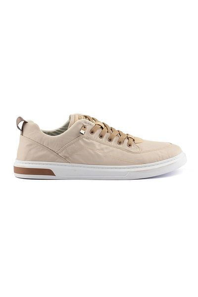 GAMELU Ανδρικά αθλητικά παπούτσια Vulgar Beige Casual με ραμμένες σόλες