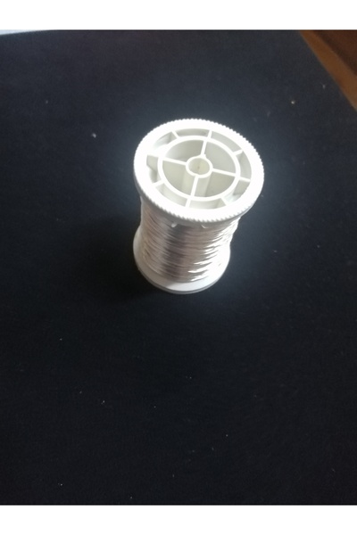 dekorasyonsepetim سلك فلوجرافيا فضي