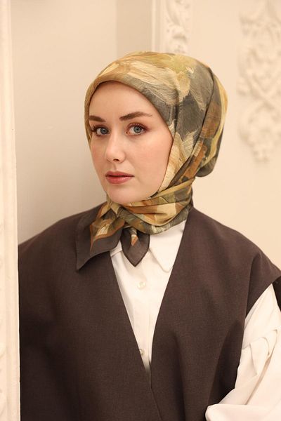 Silk Home Ακρυλικό σχέδιο Olinda Μεταξωτό Φουλάρι
