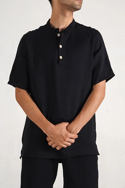 No Plan Πουκάμισο από λινό γιακά Judge Comfortable
