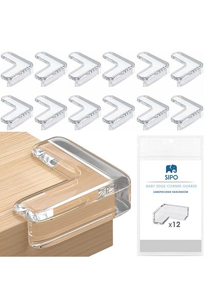 SIPO Corner protectors, L type x 12 pcs - SBS-EC52