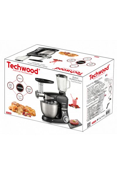 Techwood Food processor 3 in 1 Techwood TRO-5066, 1000W, mixer 5L, blender 1.5L, mincer