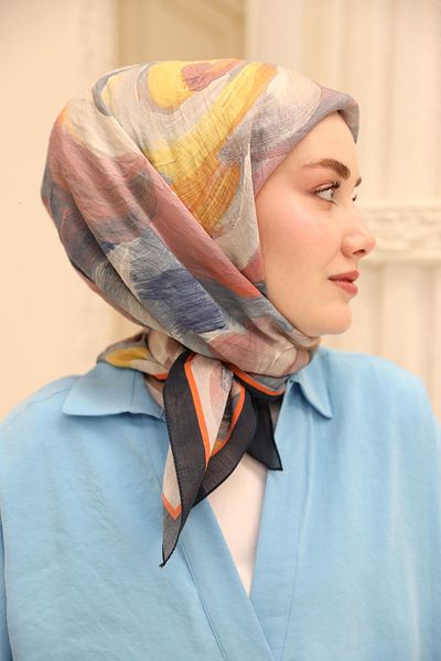 Silk Home Ακρυλικό σχέδιο Olinda Μεταξωτό Φουλάρι