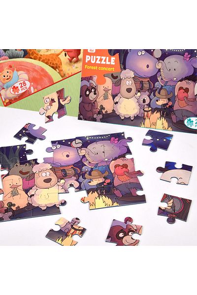 Generic Toy mini jigsaw puzzle 28PCS -23051