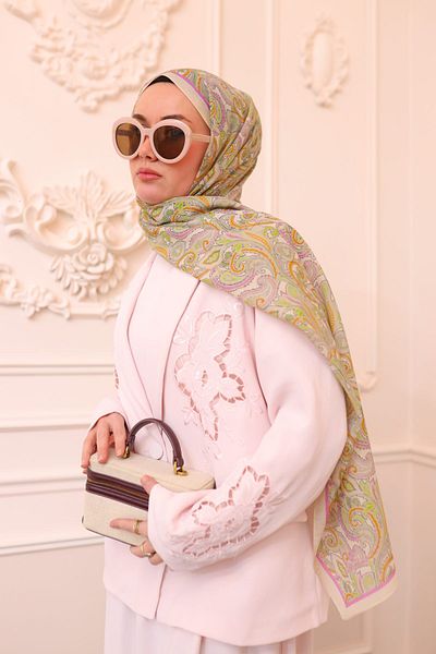 Silk Home Leyla Pattern Naria Shawl