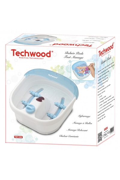 Techwood Balneo Feet Techwood TBP-1208 Whirlpool Bathtub, infrared, 4 massage accessories, 600W