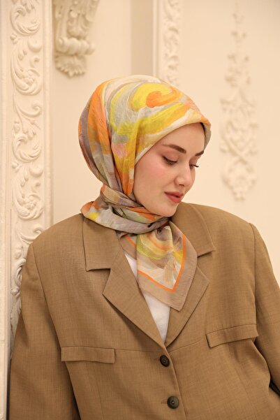 Silk Home Acrylic Pattern Olinda Silk Scarf