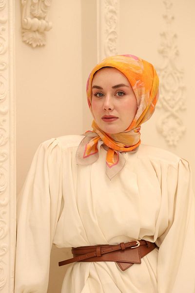 Silk Home Ακρυλικό σχέδιο Olinda Μεταξωτό Φουλάρι