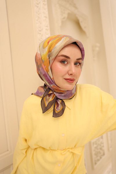 Silk Home Ακρυλικό σχέδιο Olinda Μεταξωτό Φουλάρι