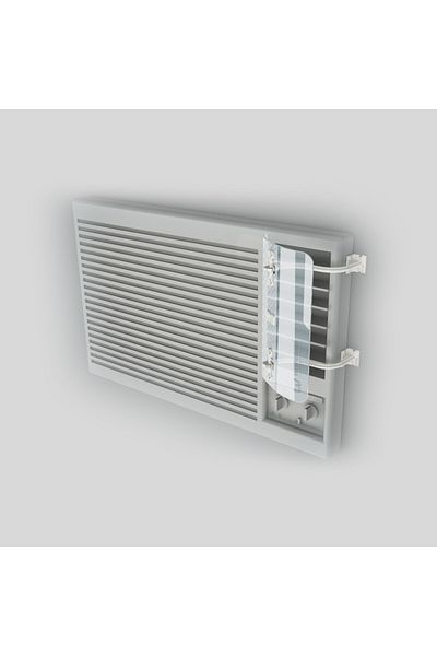 WİTFORMS Whitforms Window Air Conditioner Deflector, Easy to Install and Remove