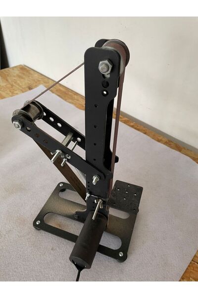 GBA Bant Belt Zımpara Bıçak Makas Takım Bileme Atolye Işleri Metal Epoksi, Boynoz Zımparalama Makinesi