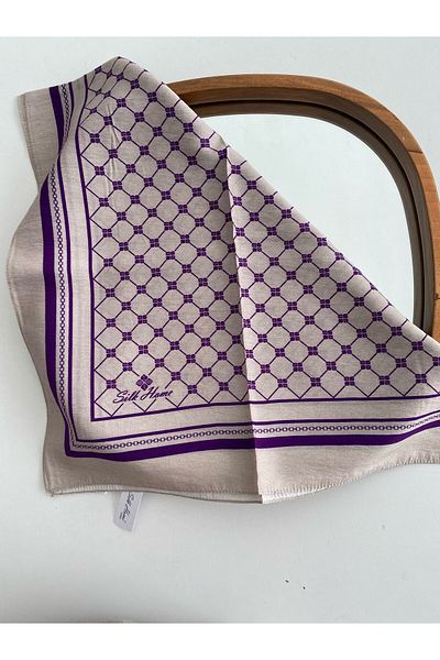Silk Home Eșarfă Olinda cu model monogramă