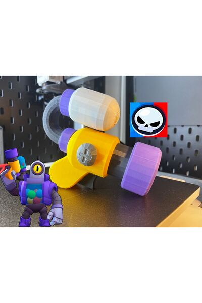 petadora Brawl Stars Ricochet'in Tabancası/Koleksyonluk