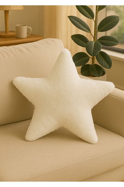 Plush Soft Decorative Star Throw Pillow Cushion - Imported Toscano