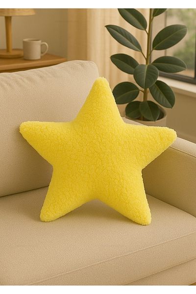 Plush Soft Decorative Star Throw Pillow Cushion - Imported Toscano