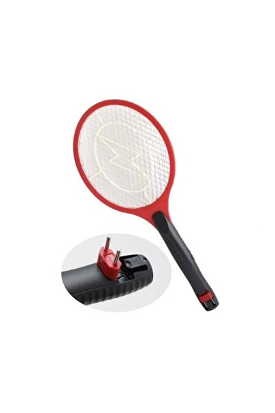 Princo Pr-330 Elektronik Şarjlı Sinek Ve Haşere Öldürücü Raket Kırmızı