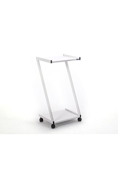 Labortech İron Z Tipi 2 Raflı Setup ve Cihaz Taşıma Sehpası-Beyaz | LaborTech...