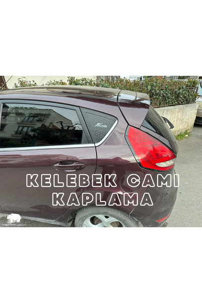 TEARNOW فييستا Mk7 (2008-2016) طلاء زجاجي على شكل فراشة - أسود غير لامع وهولو...