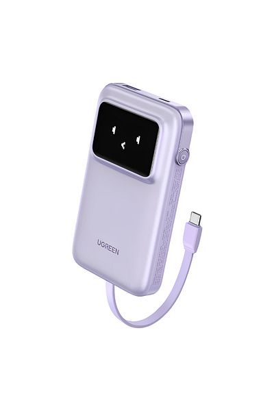 Ugreen UGreen Powerbank Robotic 10000 Mah Pd 30W With Built-In Usb-