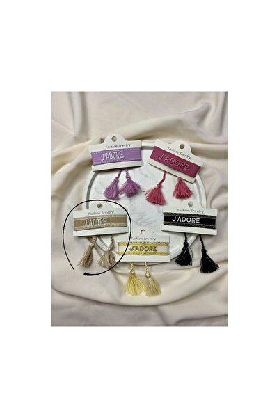 Aysire Takı Aksesuar J’adore örgü yazlık renkli marka model ip asansörlü kadı...