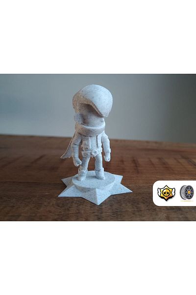 petadora Edgar |   Brawl Stars Figurine Paint Yourself Figure