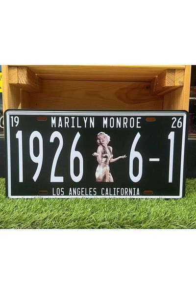 Retro Metal Plaka Marilyn Monroe/Placă de înmatriculare metalică