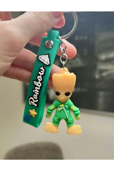panda hediyelik Breloc Groot Marvel Verde sunt mare
