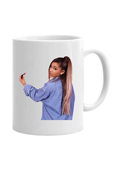 OEM Ruj Ariana grande cană albă personalizată, INOVATIX®. 330 ml