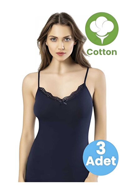 Uniquetrenders Жіночий трикотажний топ з бретельками, V-подібним вирізом та м...