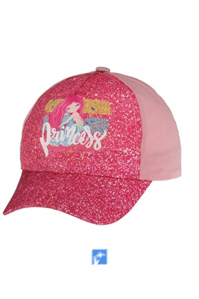 Kardelen Butik Denizli Fată, pălărie imprimată (4-8 ani) (52 cm)