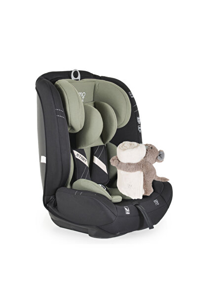 OEM Scaun Auto 9-36 Kg, Moni Start Verde, 76-150cm
