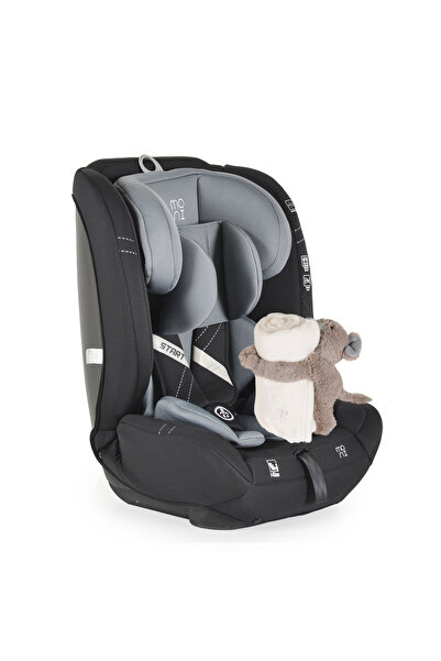 OEM Столче за кола 9-36 кг, Moni Start сиво, 76-150 см