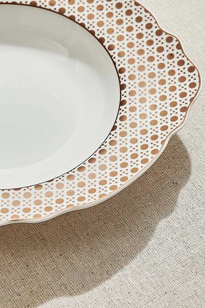 Paşabahçe Hazeran Porcelain Pit Plate
