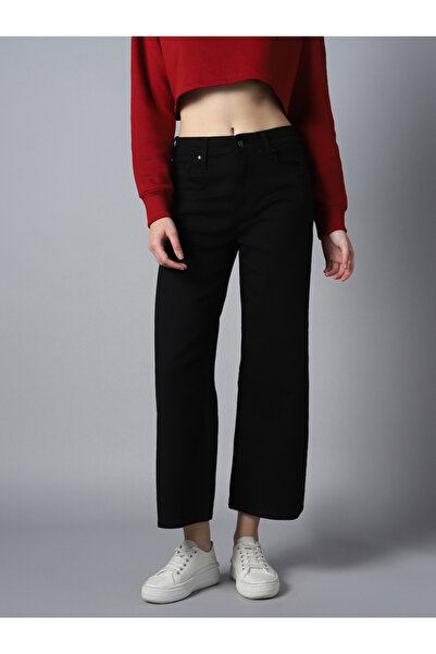 High Star By Styli High Rise Regular Fit Jeans with Pockets