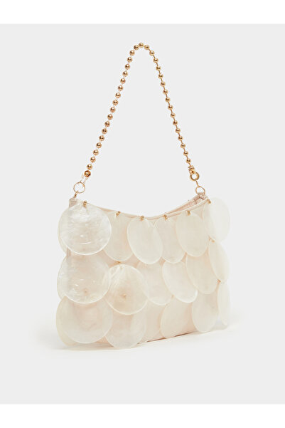 Styli حقيبة كتف مزخرفة بسحاب للإغلاق